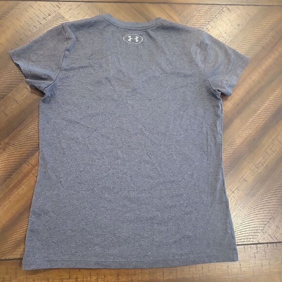 Under Armour Heat Gear Grey Tee Small - Picture 4 of 5